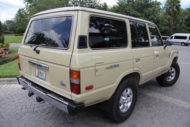 1984 Tan Toyota Land Cruiser SUV