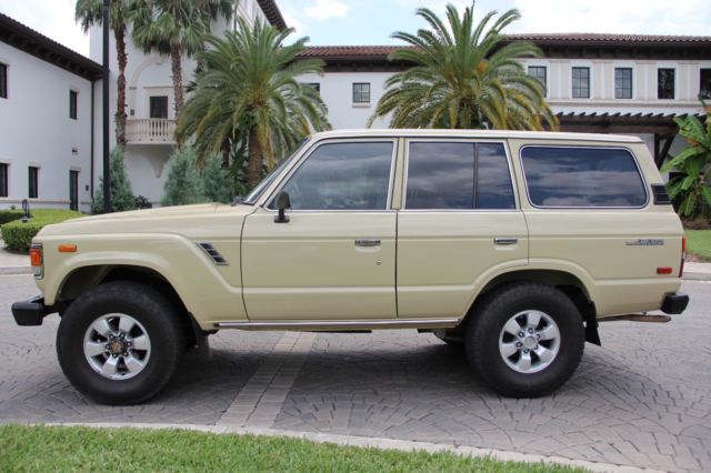 1984 Tan Toyota Land Cruiser SUV