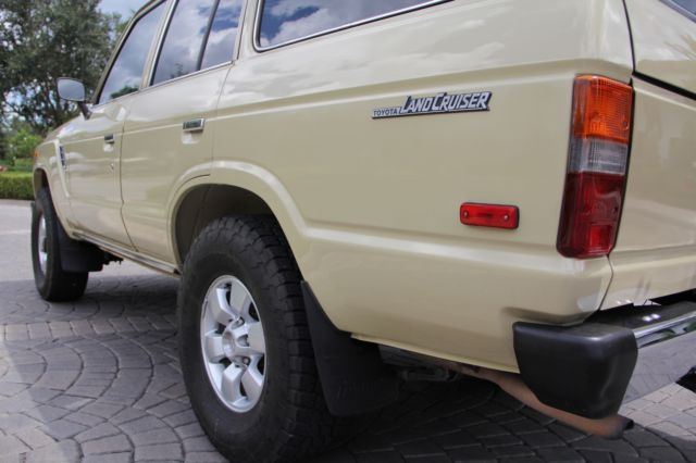 1984 Tan Toyota Land Cruiser SUV