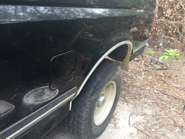 1987 Raven Black Ford F-150 Short Bed