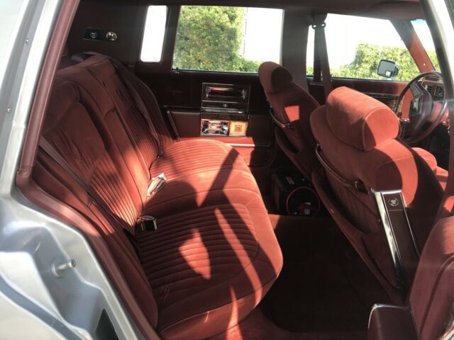 1990 Silver Cadillac Brougham