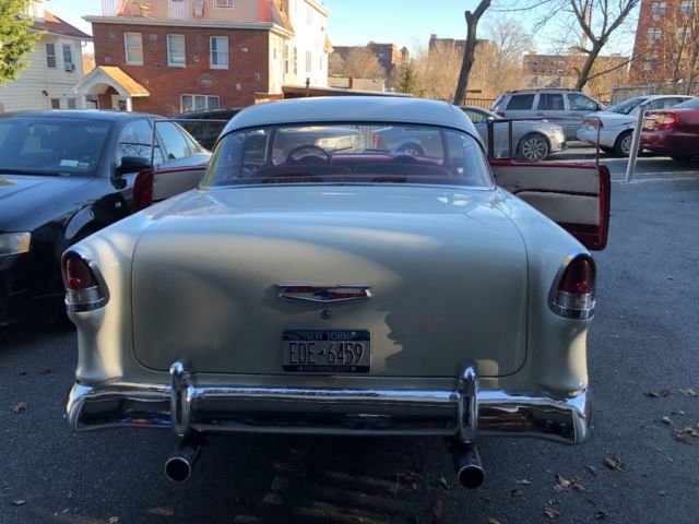 1955 Red/white Chevrolet Bel Air/150/210