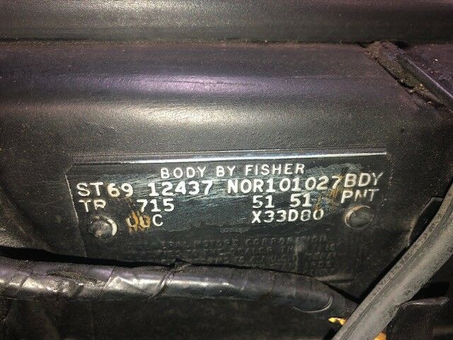 1969 Blue Chevrolet Camaro Coupe