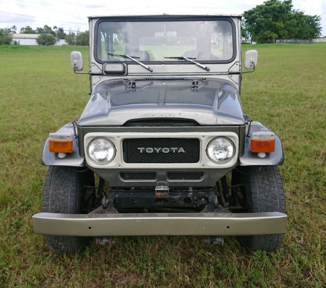 1982 Gray Toyota Land Cruiser SUV