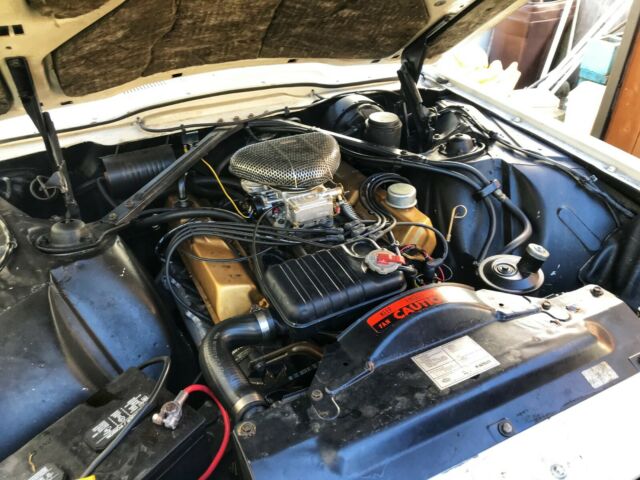 1965 White Ford Thunderbird