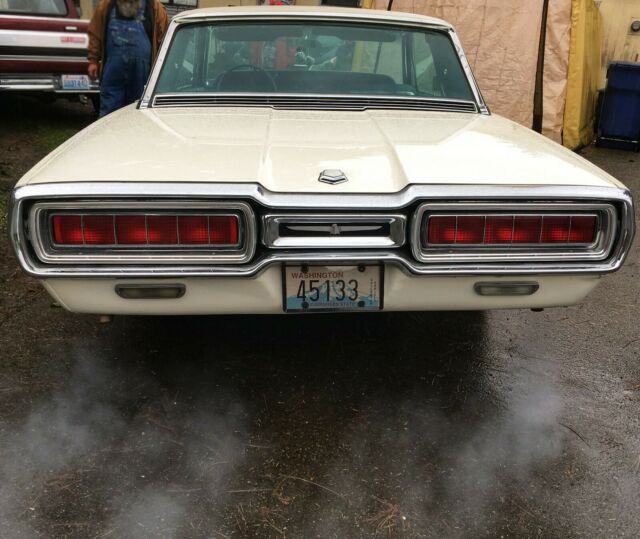 1965 White Ford Thunderbird