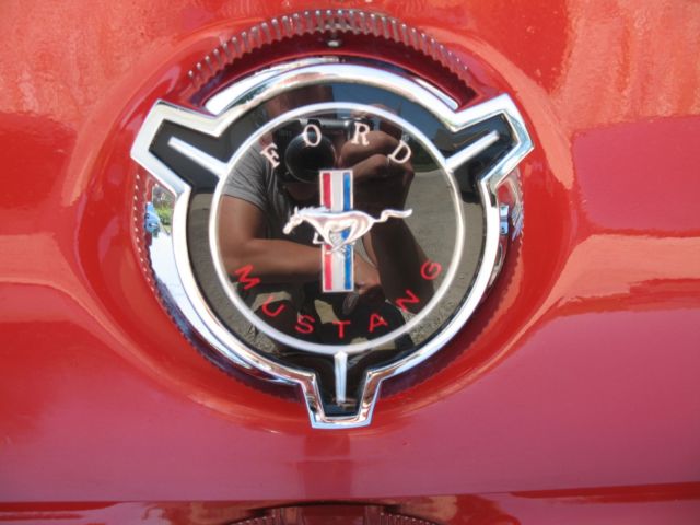 1968 Red Ford Mustang Coupe