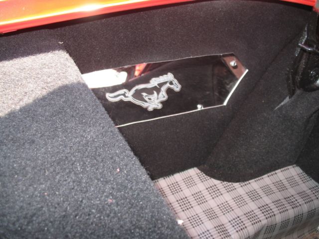 1968 Red Ford Mustang Coupe