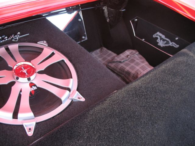 1968 Red Ford Mustang Coupe