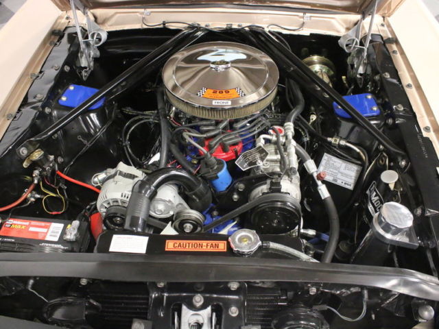 1966 Gold Ford Mustang Convertible