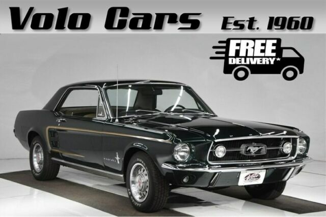 1967 Green Ford Mustang Coupe