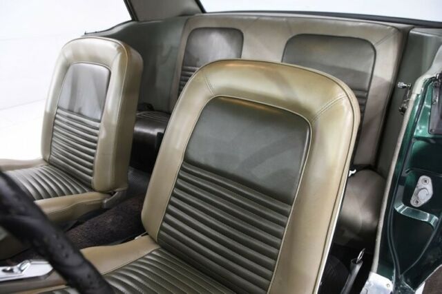 1967 Green Ford Mustang Coupe