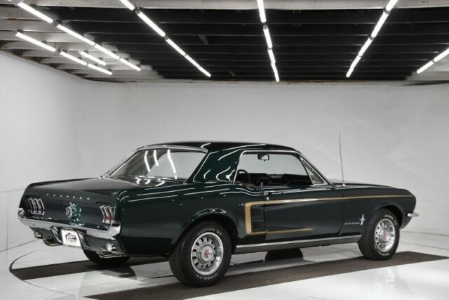 1967 Green Ford Mustang Coupe