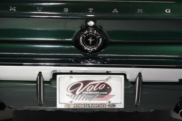 1967 Green Ford Mustang Coupe