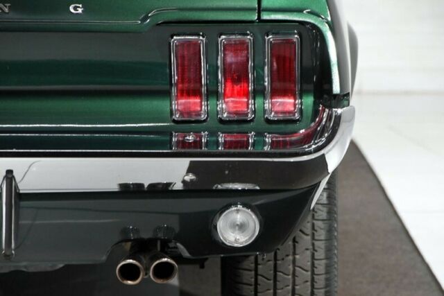 1967 Green Ford Mustang Coupe