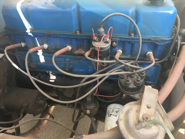 1961 Blue Ford F-100 Standard Cab Pickup