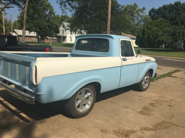 1961 Blue Ford F-100 Standard Cab Pickup