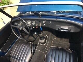 1962 custom blue Austin Healey Sprite convertible---NO TOP