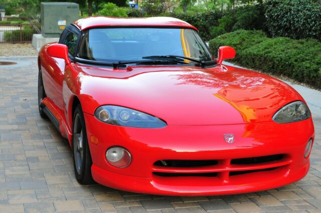 1993 Red Dodge Viper Convertible