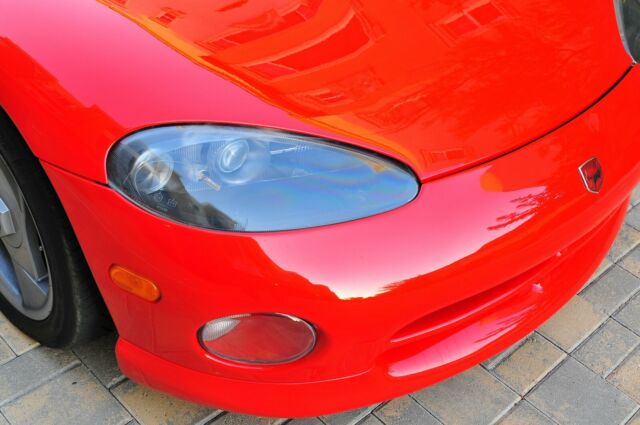 1993 Red Dodge Viper Convertible