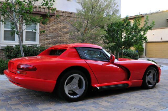 1993 Red Dodge Viper Convertible