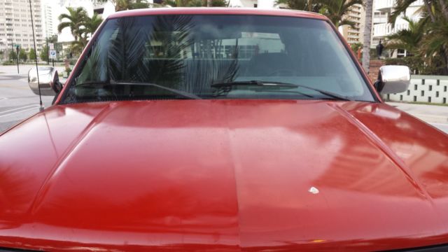 1992 Red Chevrolet C/K Pickup 1500 Extended Cab Pickup