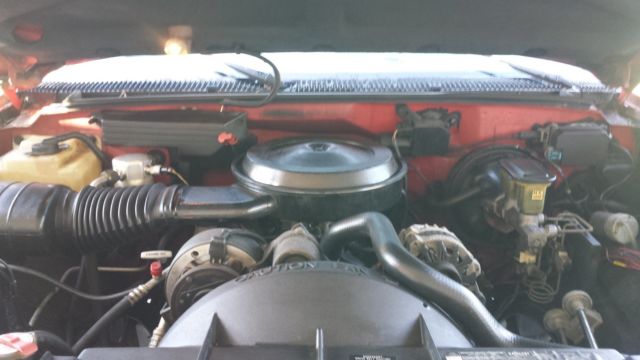 1992 Red Chevrolet C/K Pickup 1500 Extended Cab Pickup