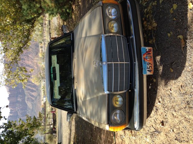 1984 Gold Mercedes-Benz 300-Series Sedan
