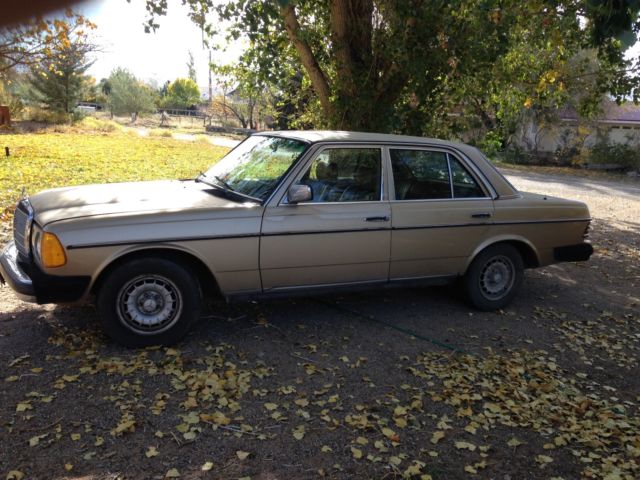 1984 Gold Mercedes-Benz 300-Series Sedan