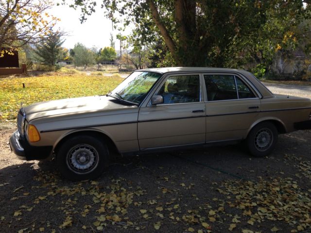 1984 Gold Mercedes-Benz 300-Series Sedan