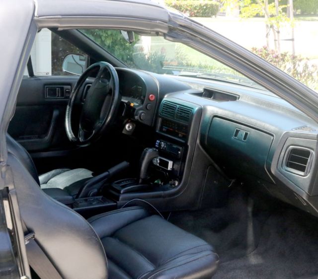1990 Black Mazda RX-7 Convertible