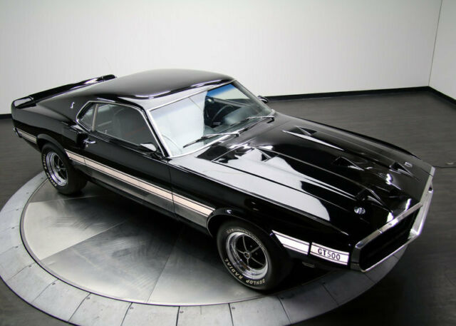 1969 Black Ford Mustang Fastback