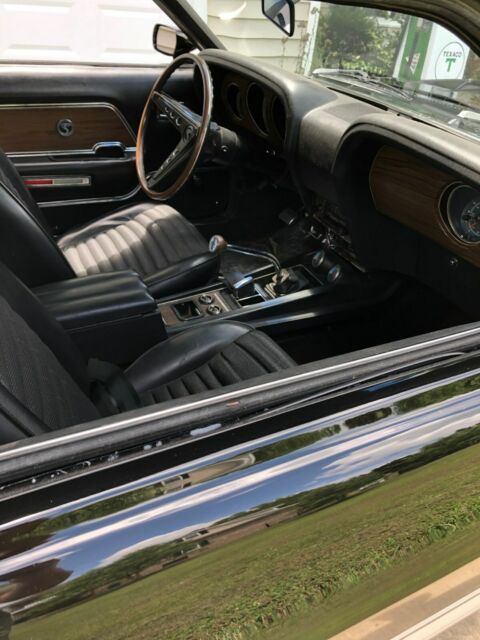 1969 Black Ford Mustang Fastback