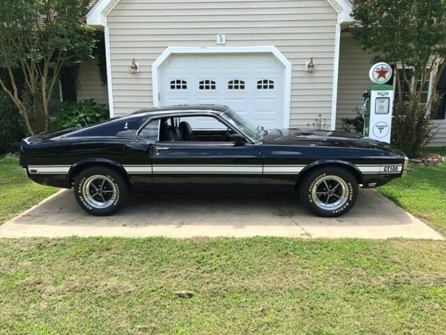 1969 Black Ford Mustang Fastback
