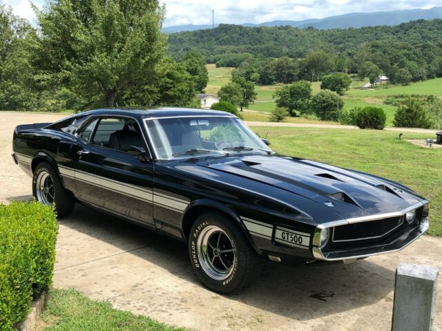1969 Black Ford Mustang Fastback