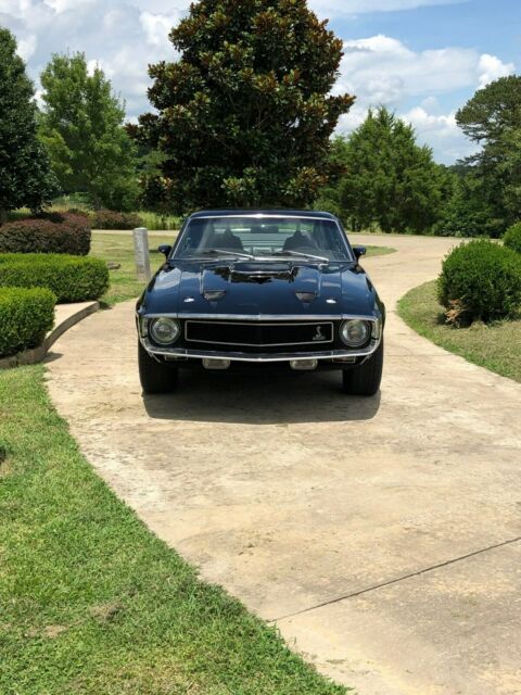 1969 Black Ford Mustang Fastback