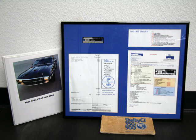 1969 Black Ford Mustang Fastback