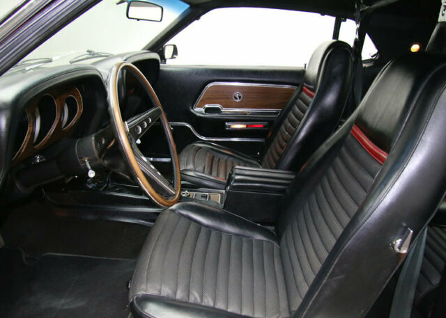 1969 Black Ford Mustang Fastback