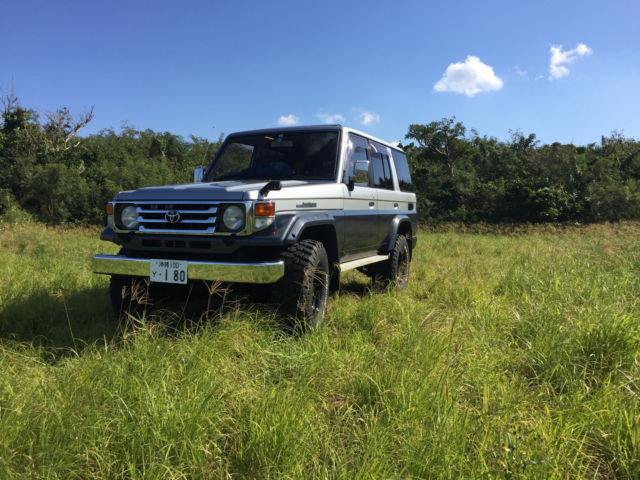 1992 Silver/Grey Toyota Land Cruiser SUV