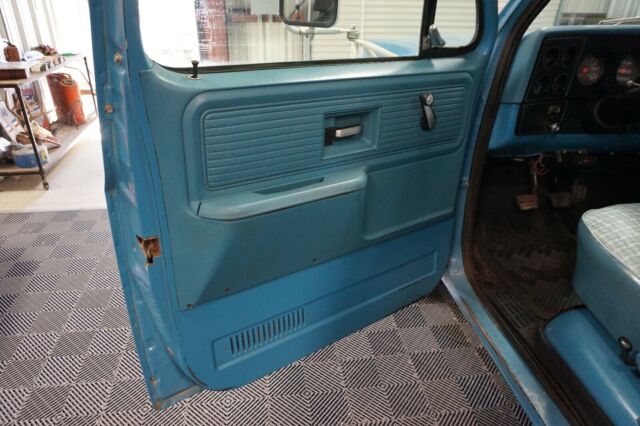 1978 Blue Chevrolet C-10 Standard Cab Pickup