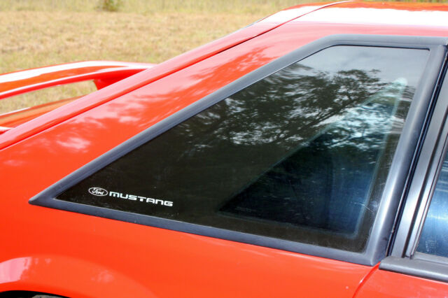 1993 Red Ford Mustang Fastback