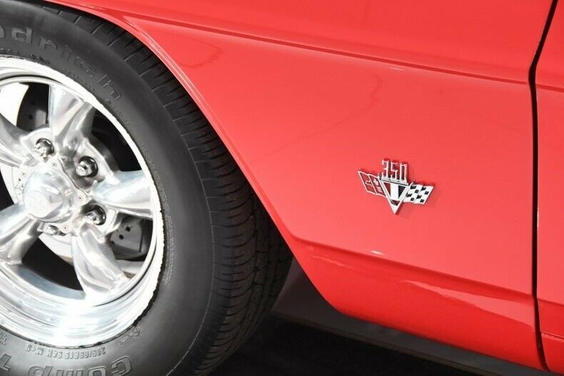 1967 Red Chevrolet Nova Hardtop