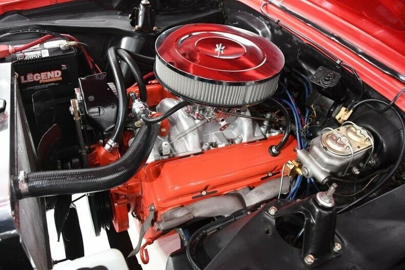 1967 Red Chevrolet Nova Hardtop