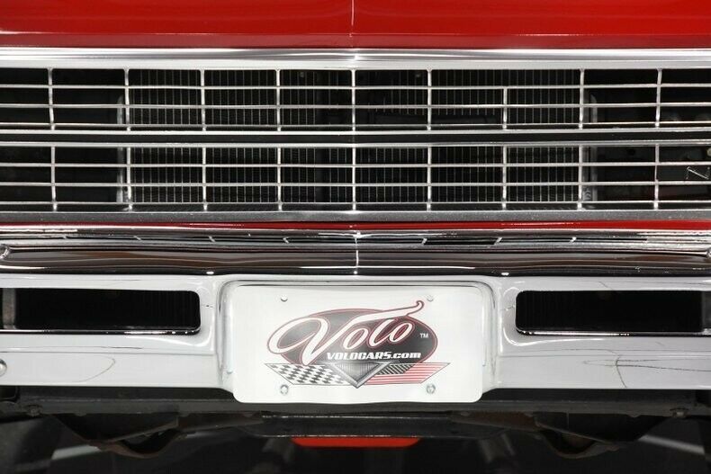 1967 Red Chevrolet Nova Hardtop