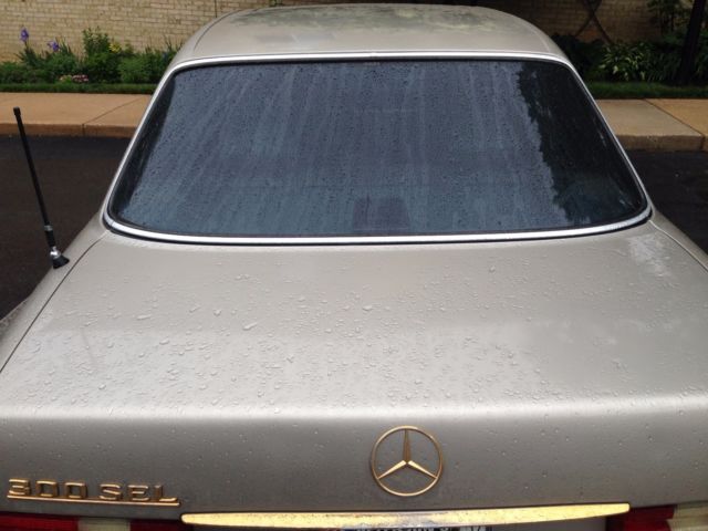 1989 champagne Mercedes-Benz 300-Series Limousine