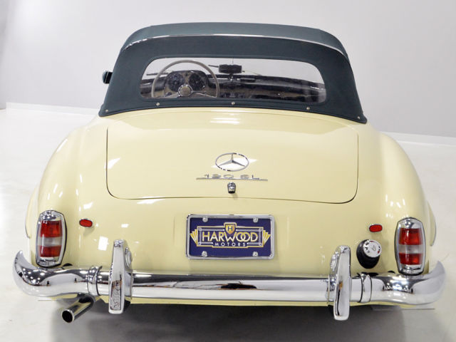 1959 Cream Mercedes-Benz 190-Series Convertible