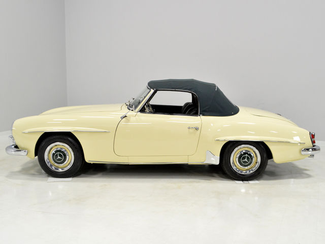 1959 Cream Mercedes-Benz 190-Series Convertible