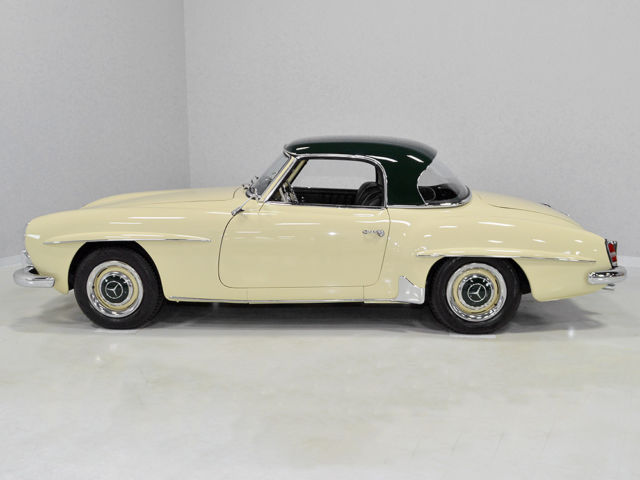 1959 Cream Mercedes-Benz 190-Series Convertible