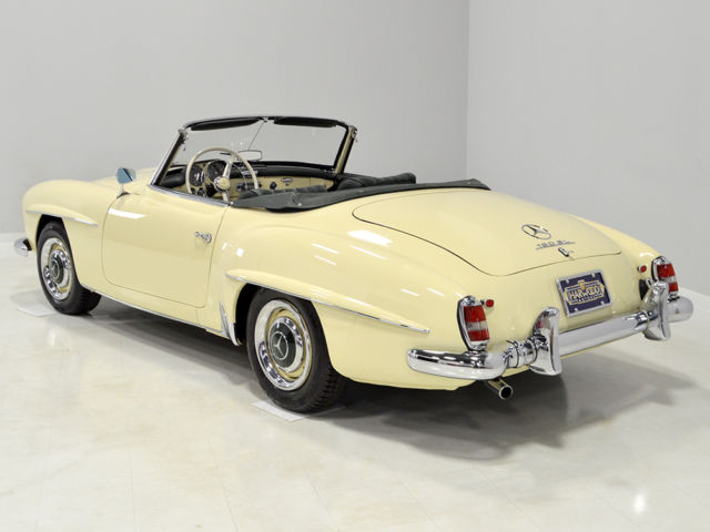 1959 Cream Mercedes-Benz 190-Series Convertible