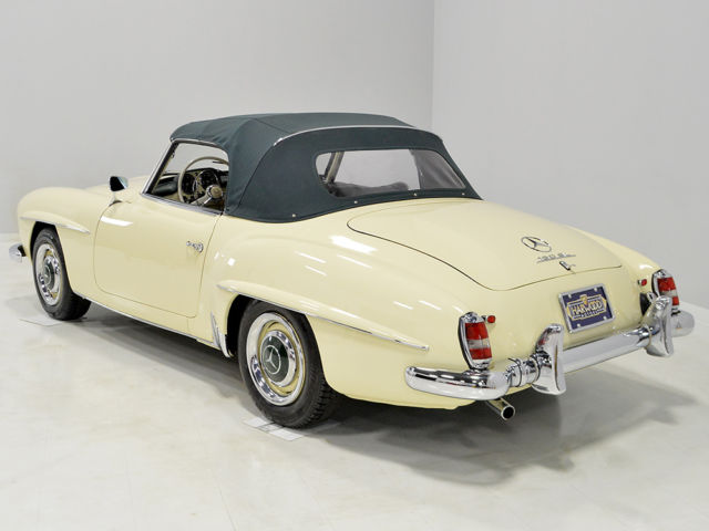 1959 Cream Mercedes-Benz 190-Series Convertible